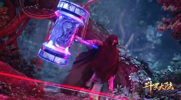 斗罗大陆 唐三祭出昊天锤 宁风致打退堂鼓 泰坦跪地认错 泰隆反应最可爱 哔哩哔哩