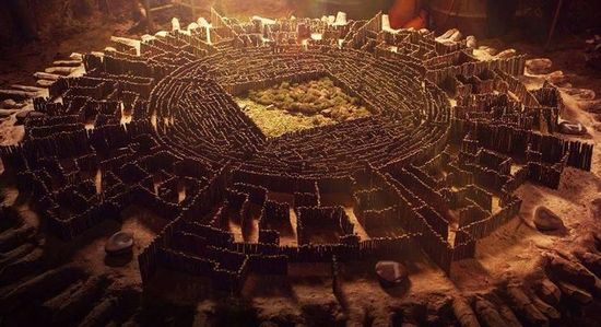米诺陶诺斯的迷宫照片图片