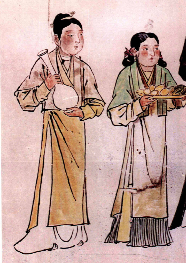 元朝的服饰代表图图片