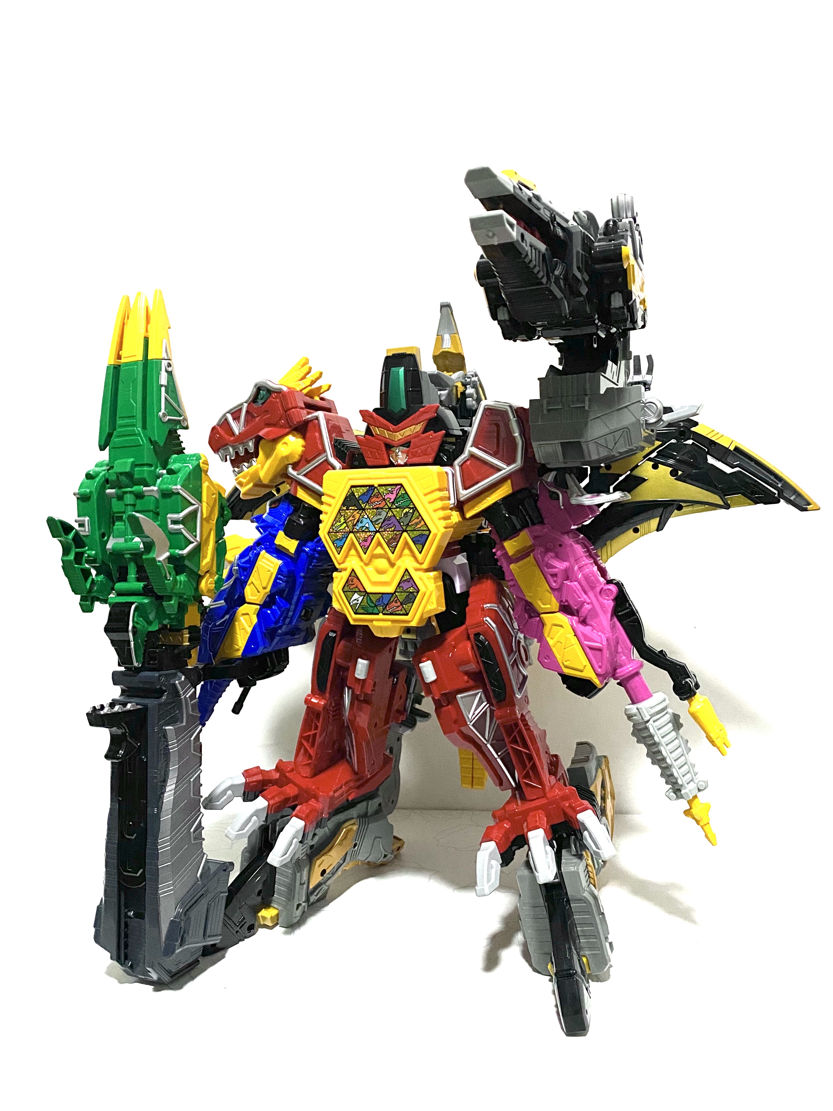 战队周边指南75 dx 兽电战队强龙者 巨腕龙王 & 巨型强龙神 & 自创7