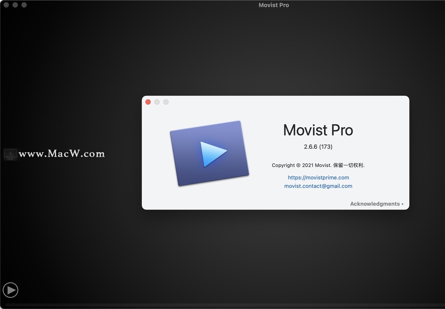 Movist Pro instal the last version for mac