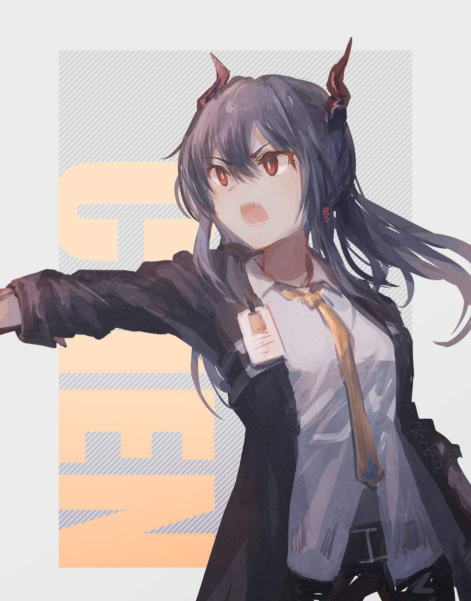 【明日方舟】插图.陈sir