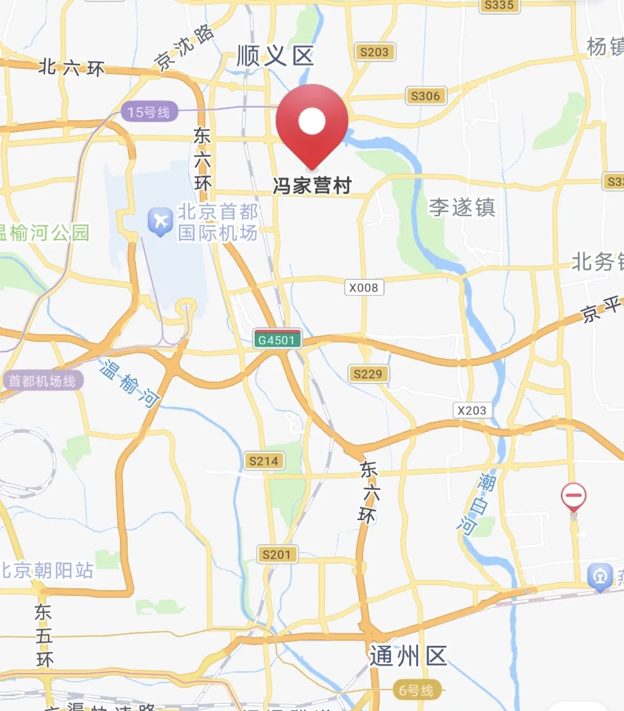 顺义区杨镇42个村地图图片