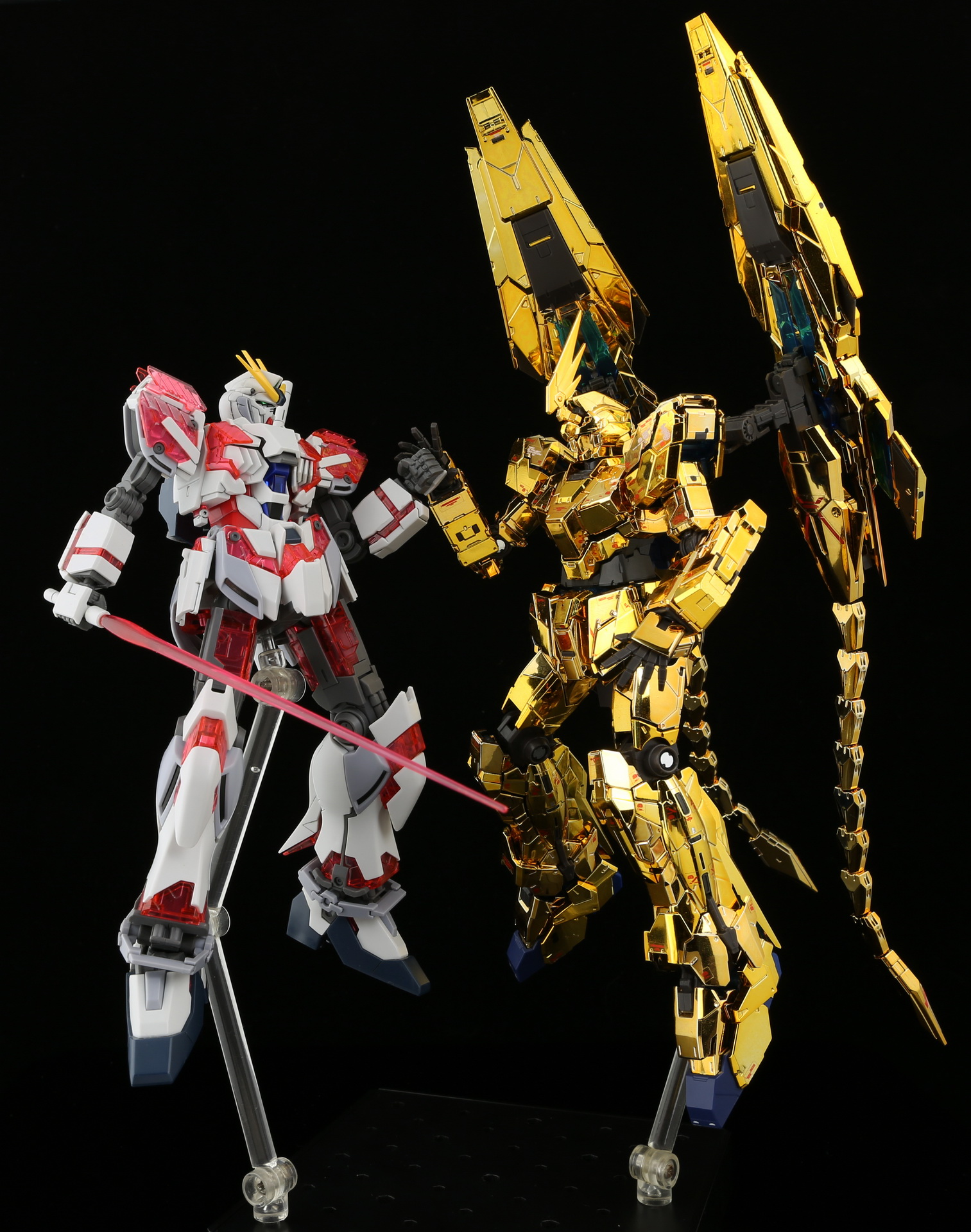 达人佳作我的业余爱好是素组rg1144独角兽高达3号机菲尼克斯narrative