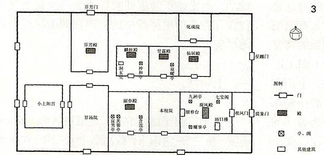 丢勒里宫苑平面图图片