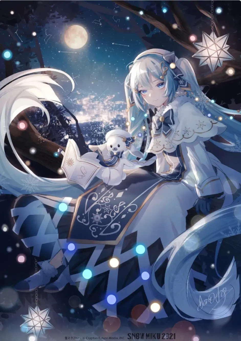 P站美图 初音未来 雪未来21壁纸特辑 哔哩哔哩