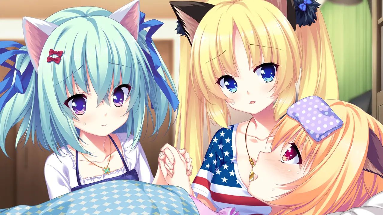 [游戏CG欣赏]にゃんと素敵な夏色デイズ 哔哩哔哩