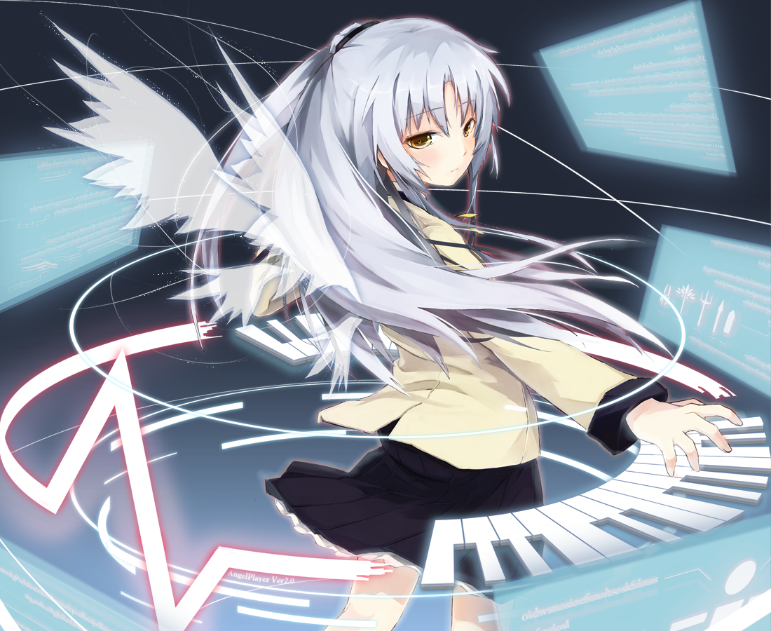 《angel beats》(《天使的心跳》) 代表人物:立華奏, 音無結弦