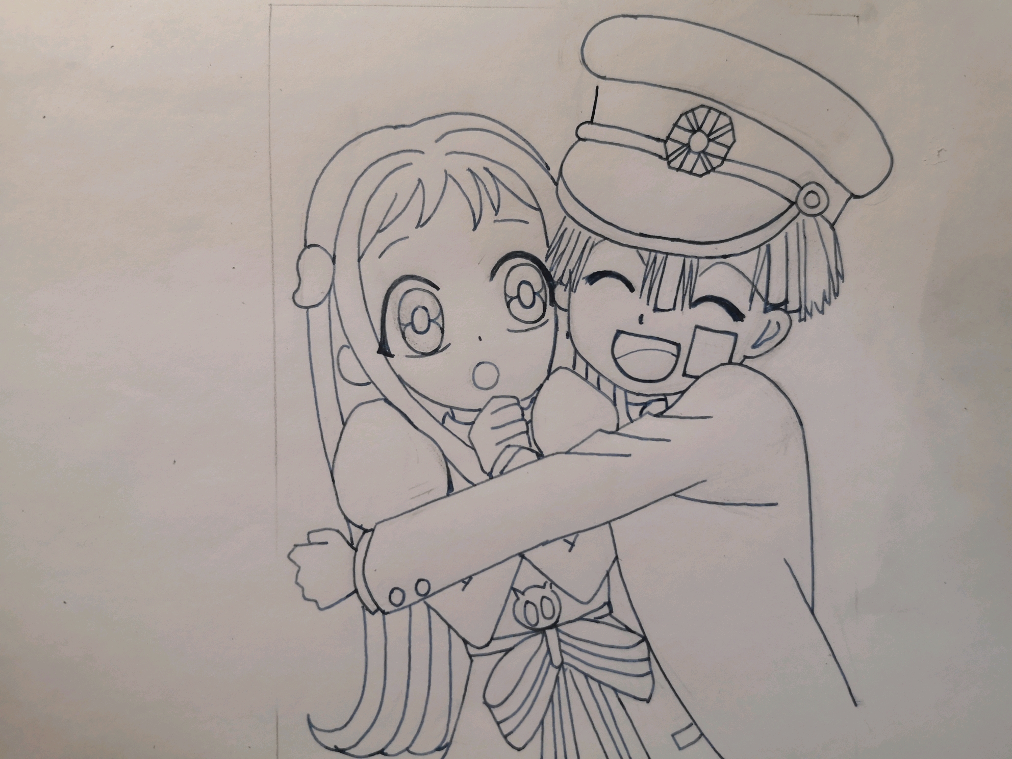 手绘地缚少年花子君-花宁撒糖