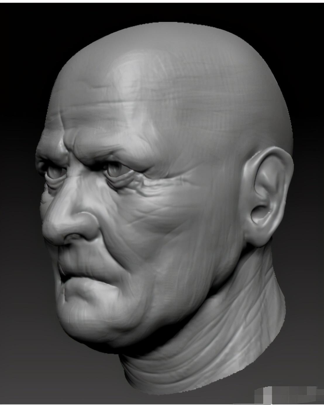 zbrush人头建模的思路很难掌握吗?告诉你几个技巧助你翻身