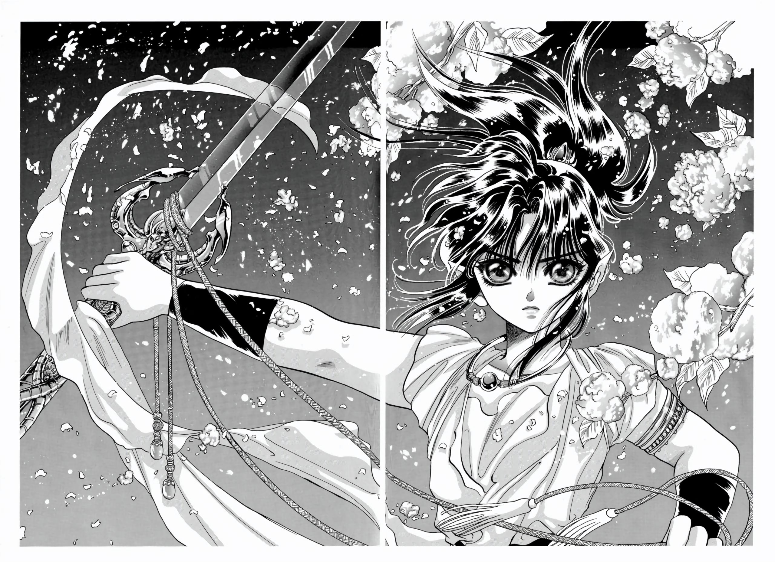【CLAMP】《圣传》漫画设定集 “天魔劫火” - 哔哩哔哩