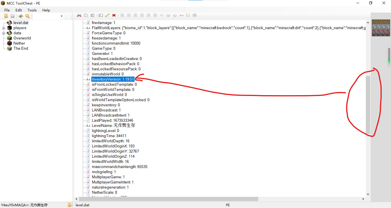基岩版最强修改器，还能够将Java世界和基岩世界互相转换MCC Tool Chest PEの使用教程 哔哩哔哩