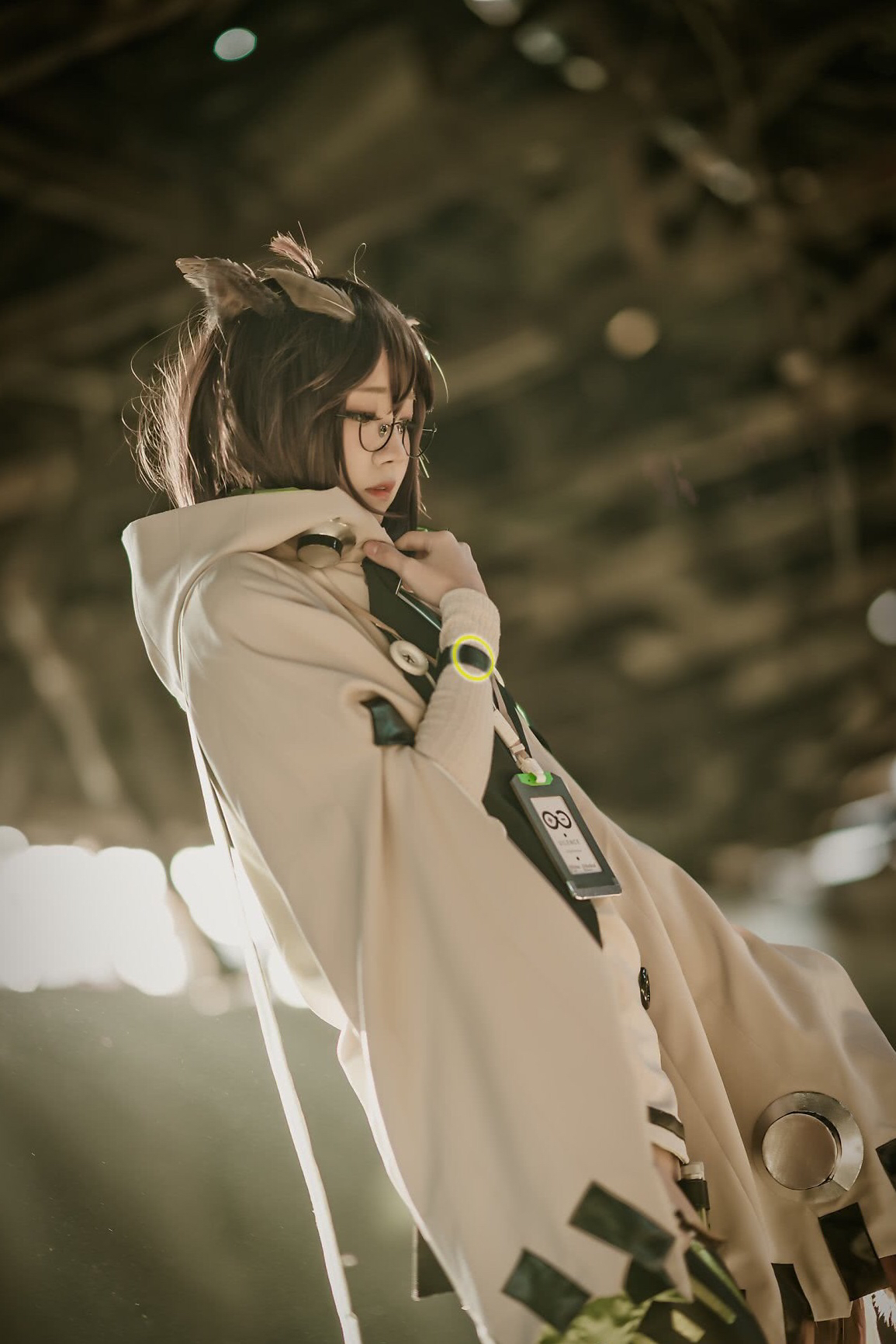 《明日方舟》赫默cosplay(转载)