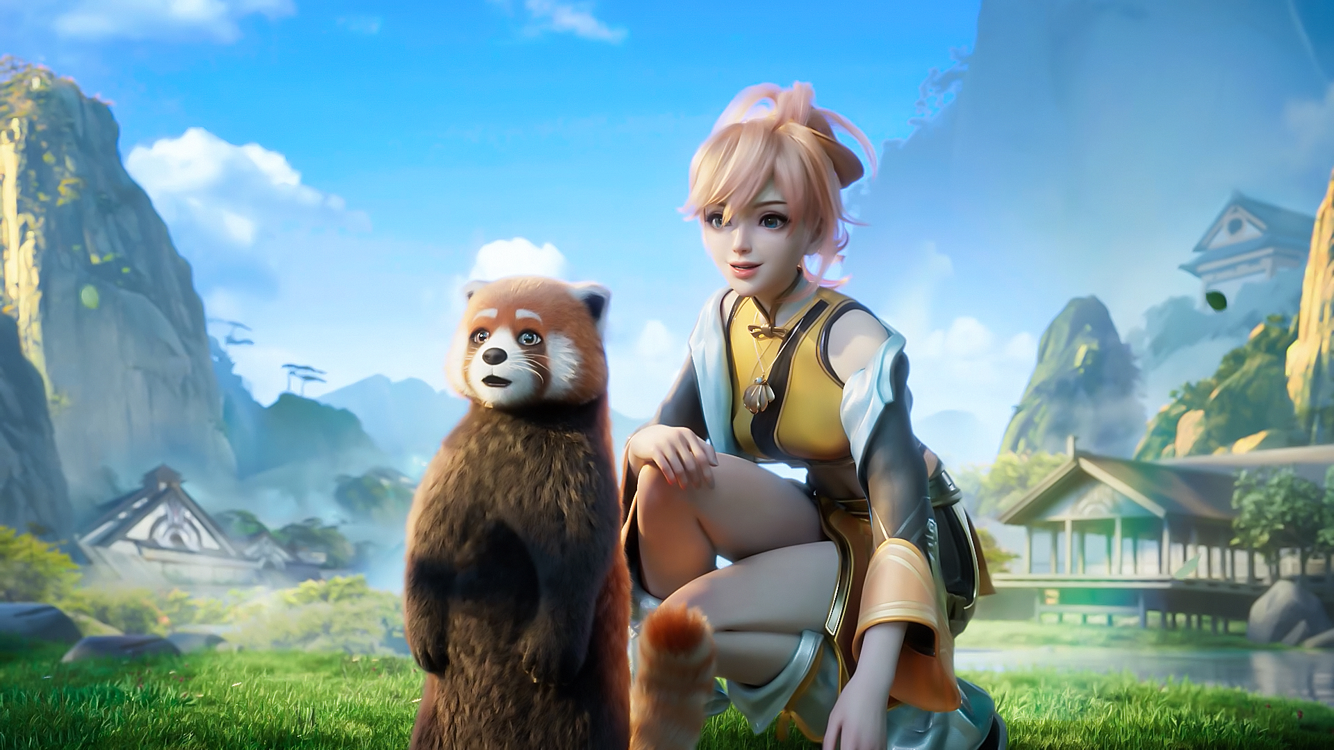 《王者荣耀》新英雄姬小满高清壁纸 - 哔哩哔哩