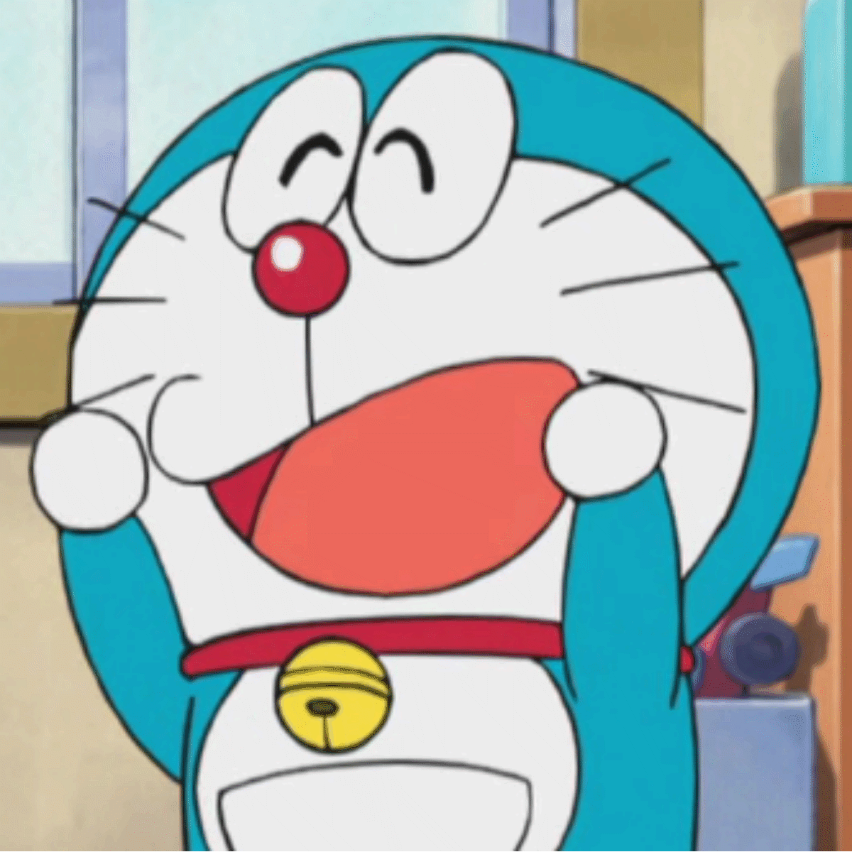 哆啦a梦新番中的表情包 - 哔哩哔哩