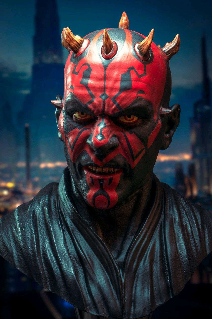 官图欣赏gentlegiant星球大战12达斯摩尔胸像