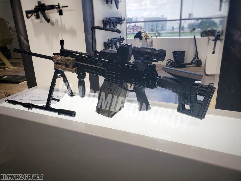 俄罗斯rpl-20班用机枪亮相 彻底放弃枪族化设计 打造俄版米尼米