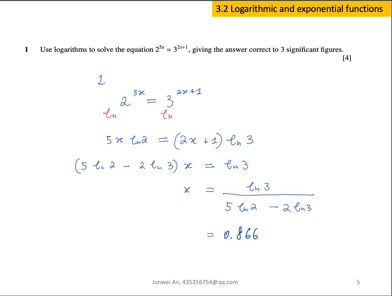 A level paper 3 pure math vs ib dp math aa hl 9709 s15 qp 31 