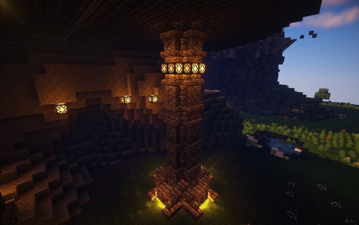 我的世界建筑教学--柱子篇