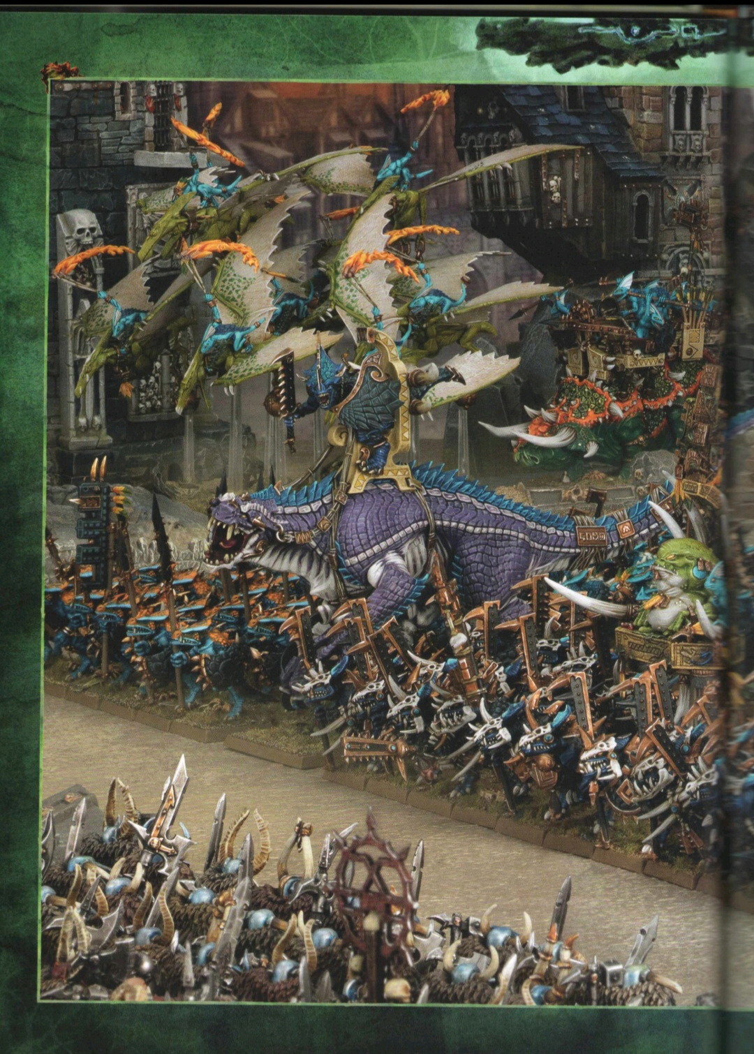 中古战锤:蜥蜴人兵种