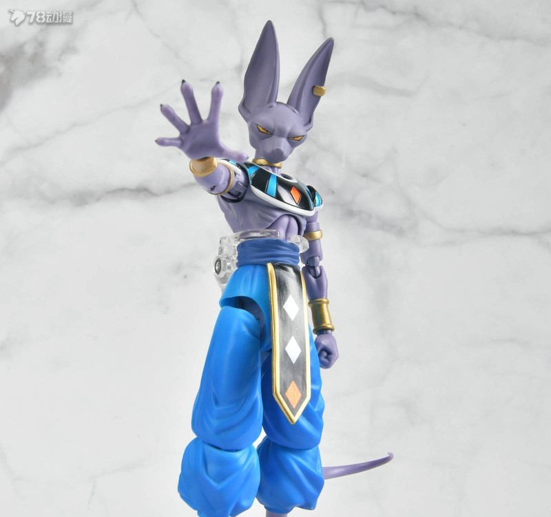 兴趣 模型手办 78动漫官方测评 万代 shf 比鲁斯 -活动限定配色-尾巴