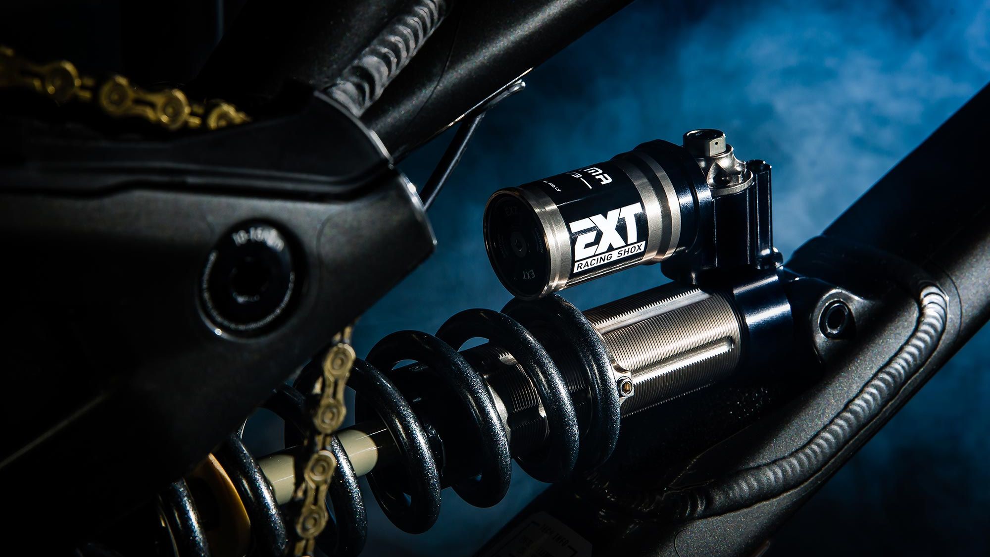 EXT后避震（后胆）器简介//关联fox x2 ohlins避震器 rockshox ccdb后胆 哔哩哔哩