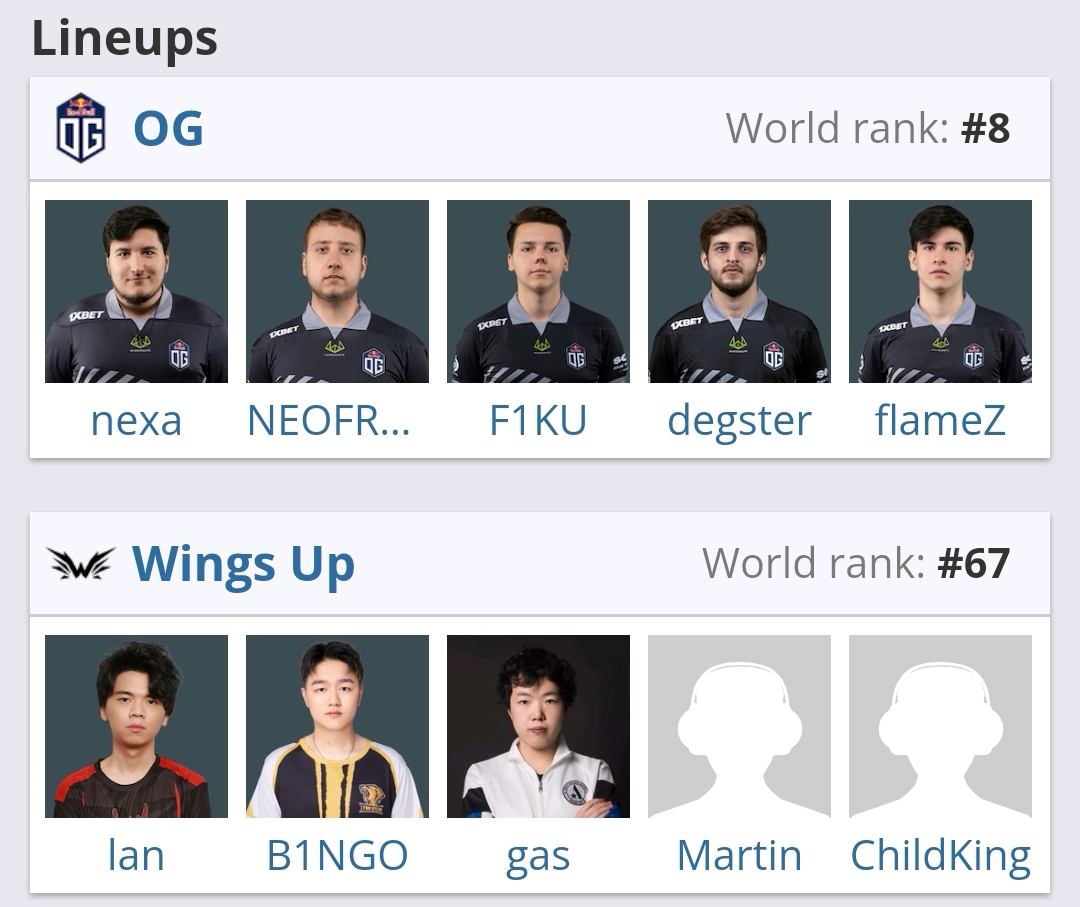 过年啦！wings up成功复仇OG！ 哔哩哔哩