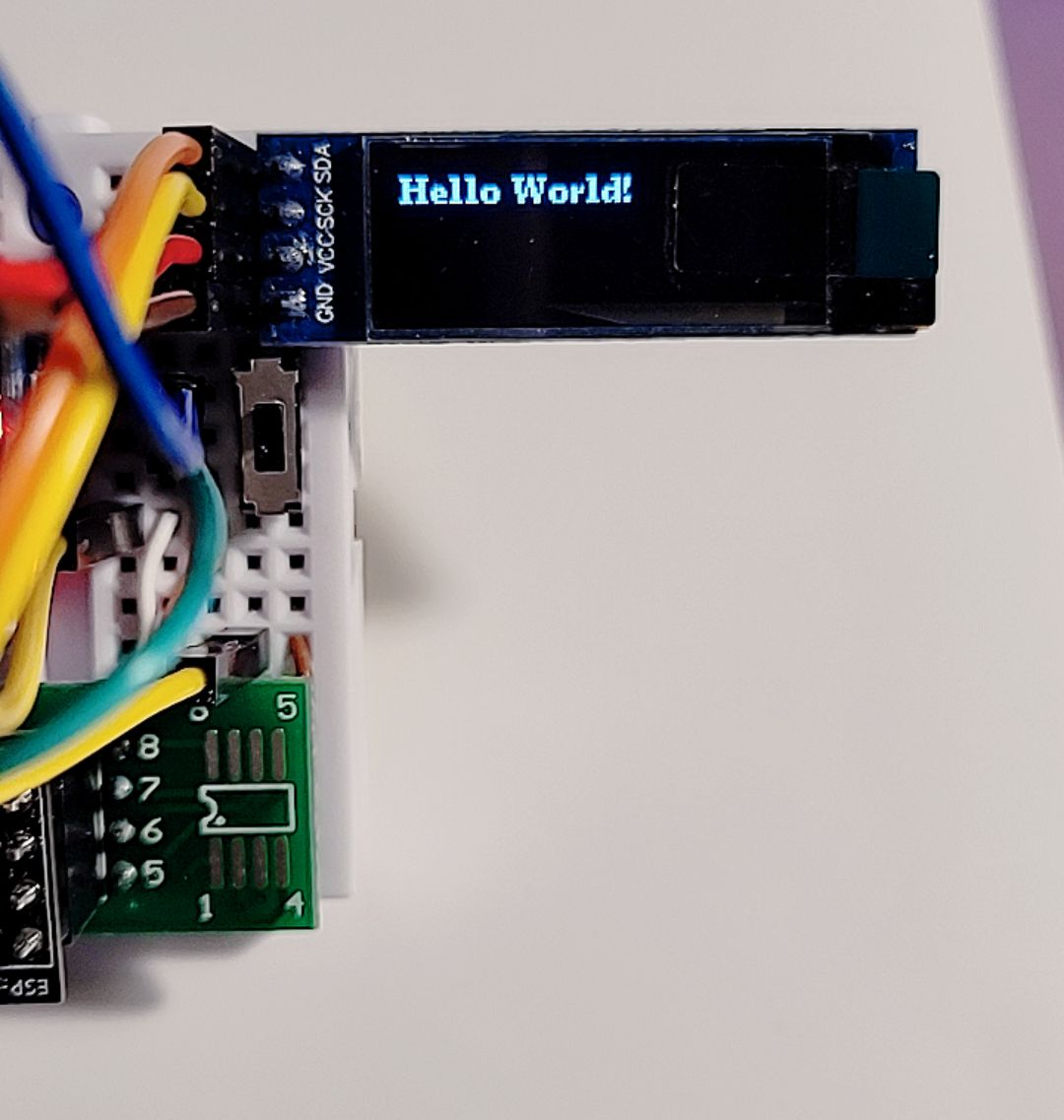  esp8266 u8g2 ssd1306 0 91 128x32 