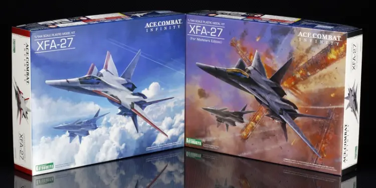 ACE COMBAT INFINITY“XFA-27”塑料拼装模型已发售！ - 哔哩哔哩