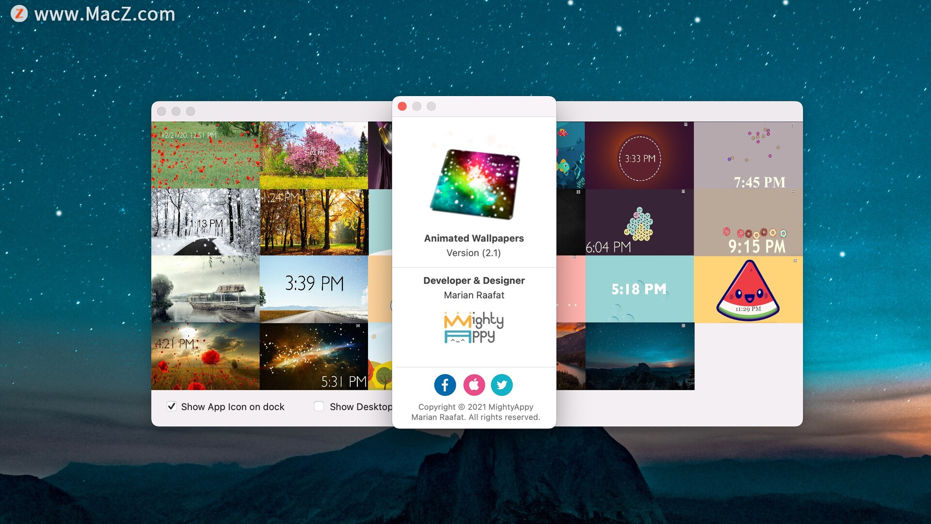 Mac版Animated Wallpapers 高清动画主题壁纸软件安装 哔哩哔哩