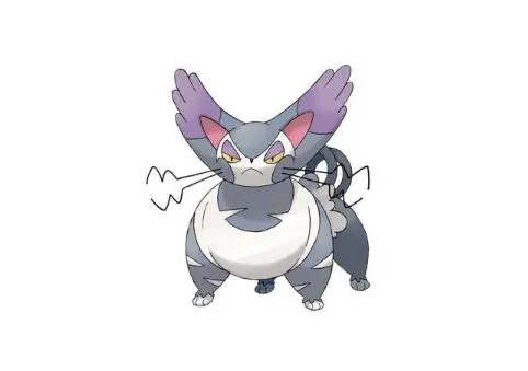 精灵宝可梦 图鉴432 进化之后就变胖变难看的精灵 东施喵 哔哩哔哩