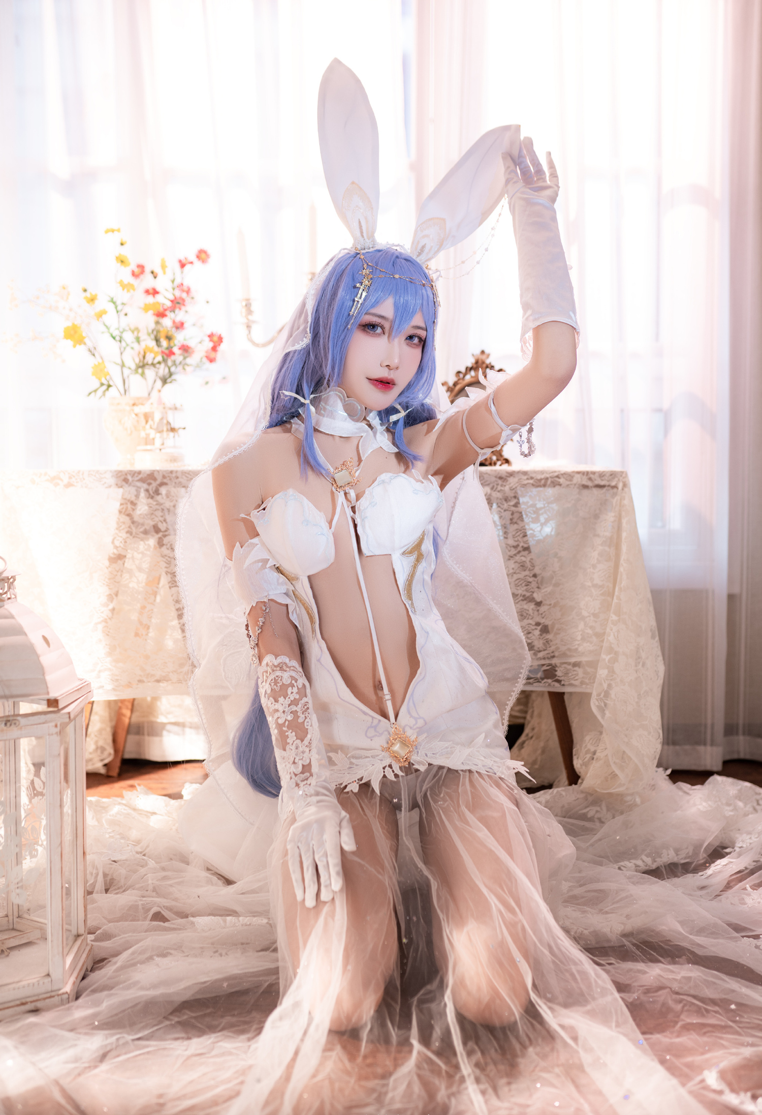 纱希只喝快乐水花园白雪之仪CosPlay7