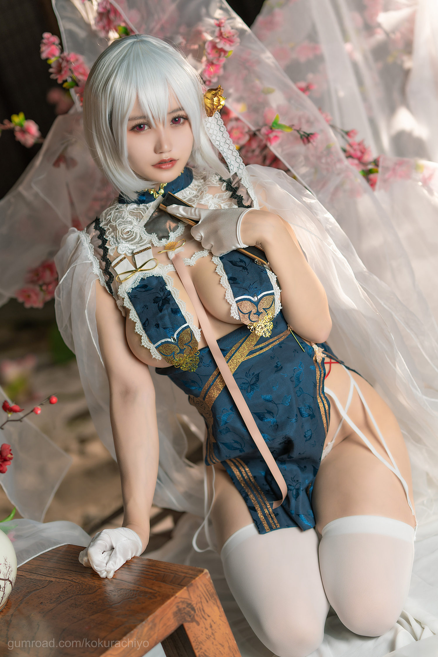 小仓千代W天狼星旗袍cosplay4