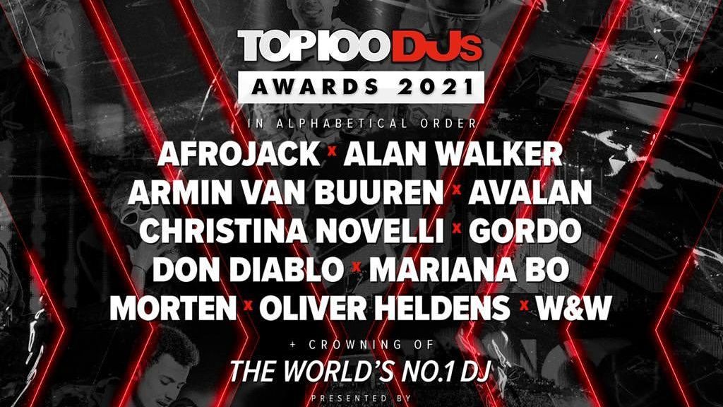 2021年 DJMAG TOP100 DJ将于 10 月 13 日公布 - 哔哩哔哩