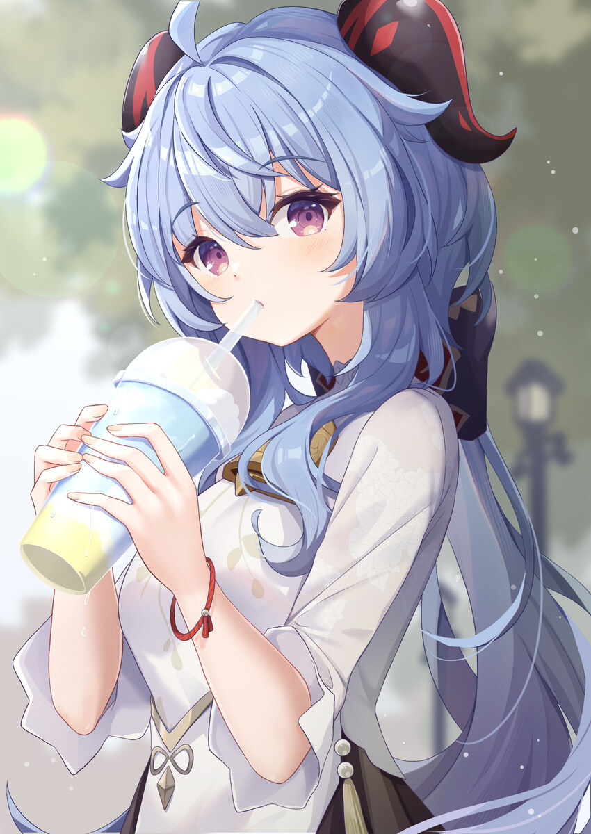 二次元图鉴 | 《原神》甘雨(壁纸美图·第447辑) - 哔哩哔哩