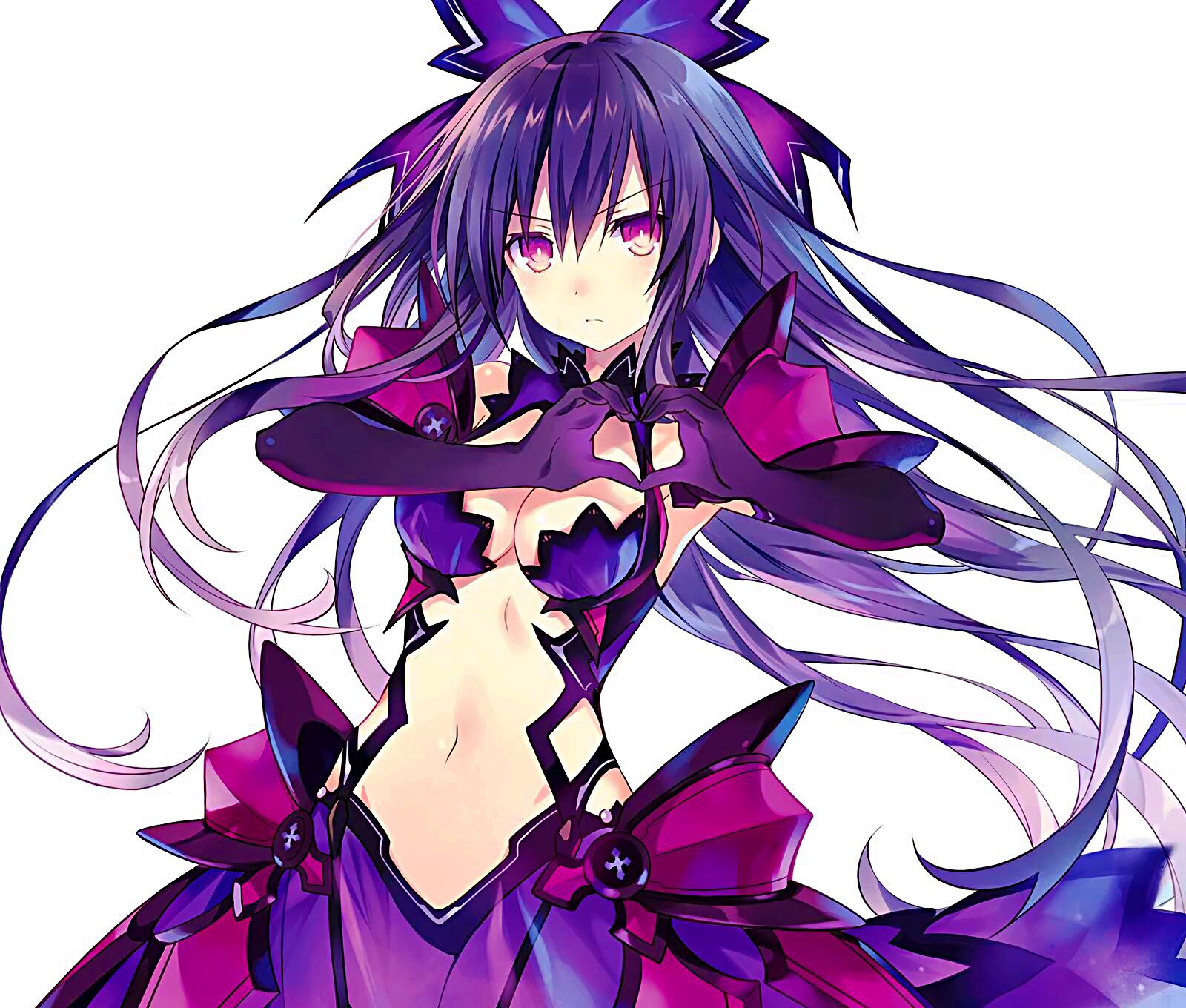 二傻公主--夜刀神十香 图片系列一 电脑配图篇