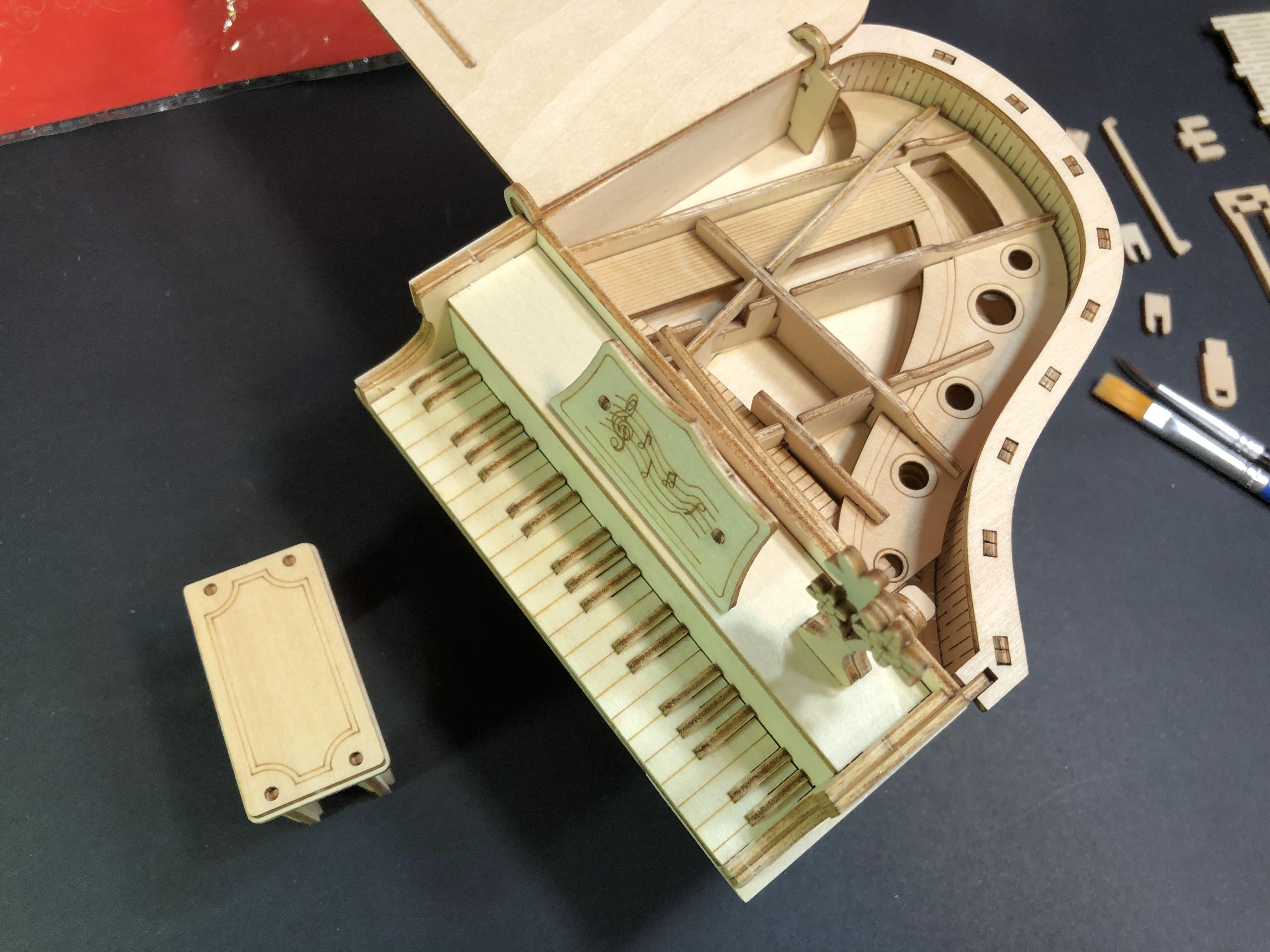 木质模型----小小钢琴