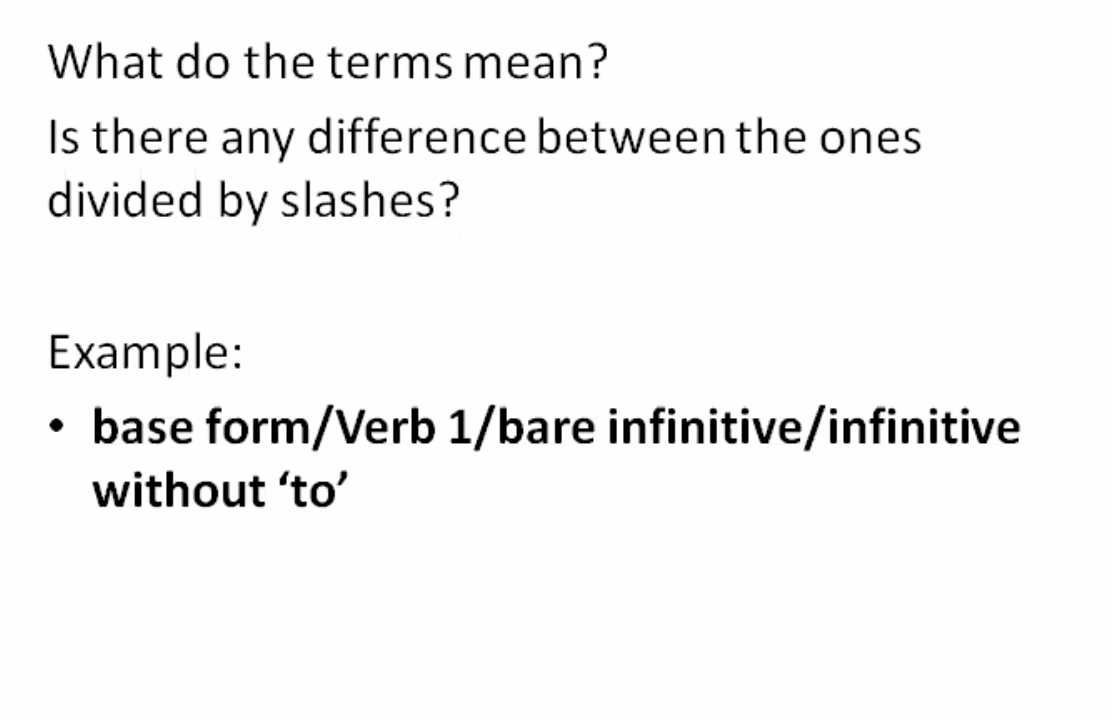 DM1 notes 11.17 VERB, TESTING AND LISTENING 哔哩哔哩