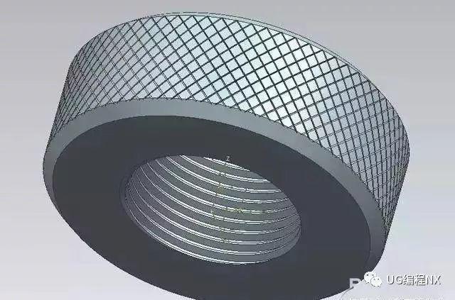UG编程软件怎么绘制滚花零件模型呢?我教你呀