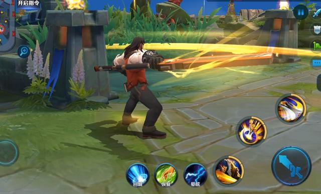 王者荣耀 抢先看项羽新皮肤科学大爆炸的模型 武器比李信的都长