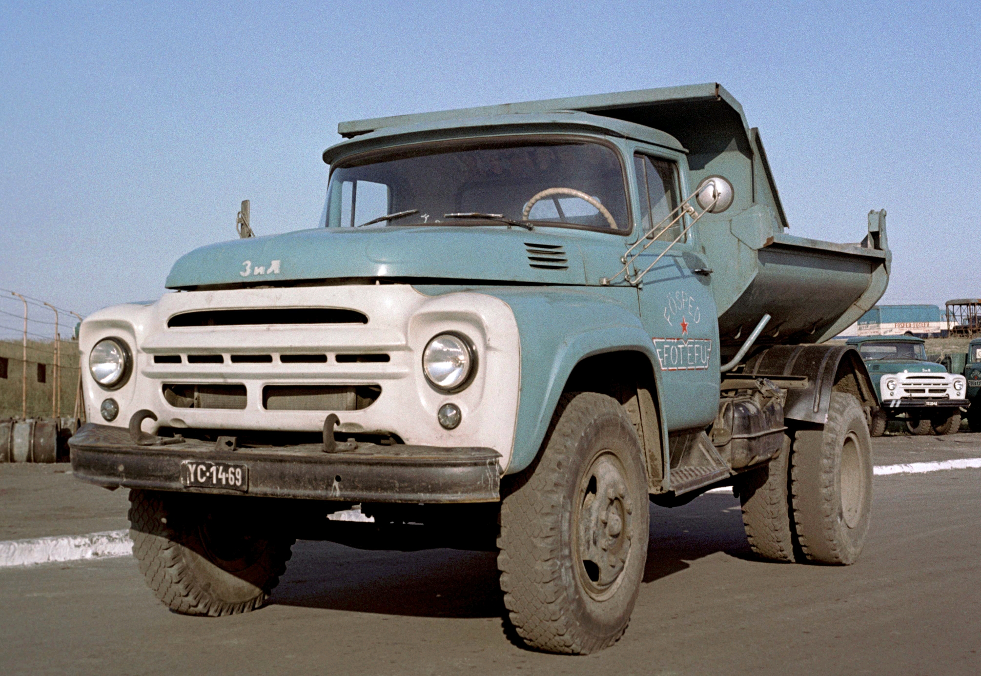 苏联zil—mmz—555系列自卸车