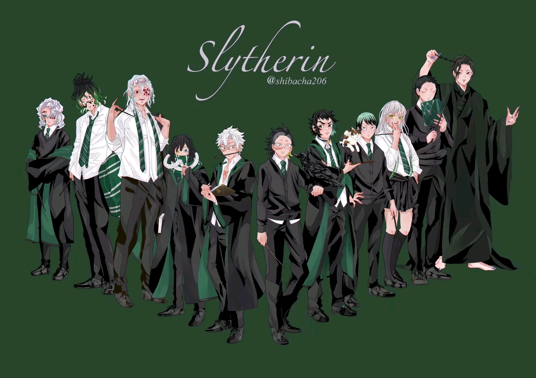 slytherin壁纸图片