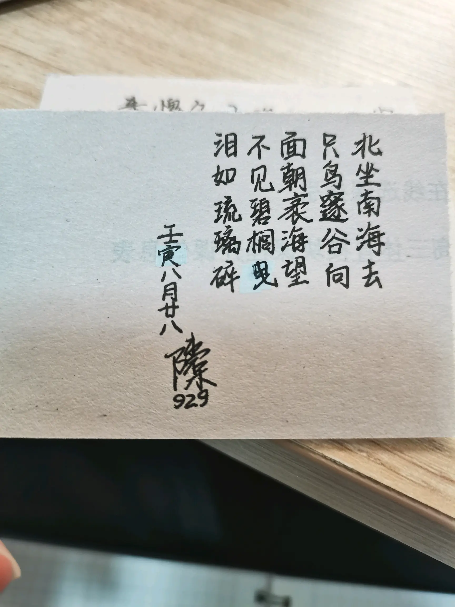 这首诗我不喜欢,写的是我自己想家了.