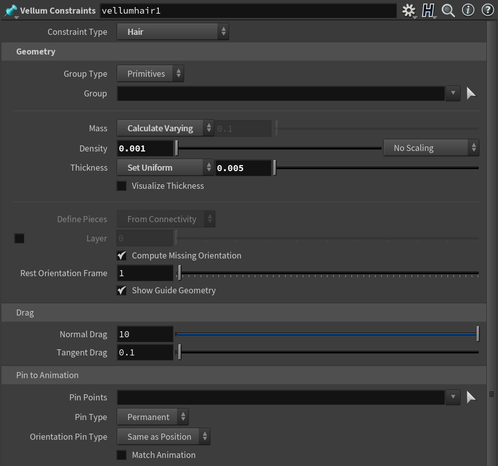 Houdini动图白皮书 Vellum篇 ① Hair/String 02 哔哩哔哩