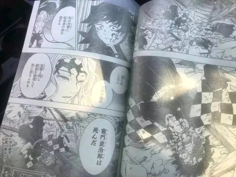 鬼灭之刃漫画184 炭治郎要凉 哔哩哔哩