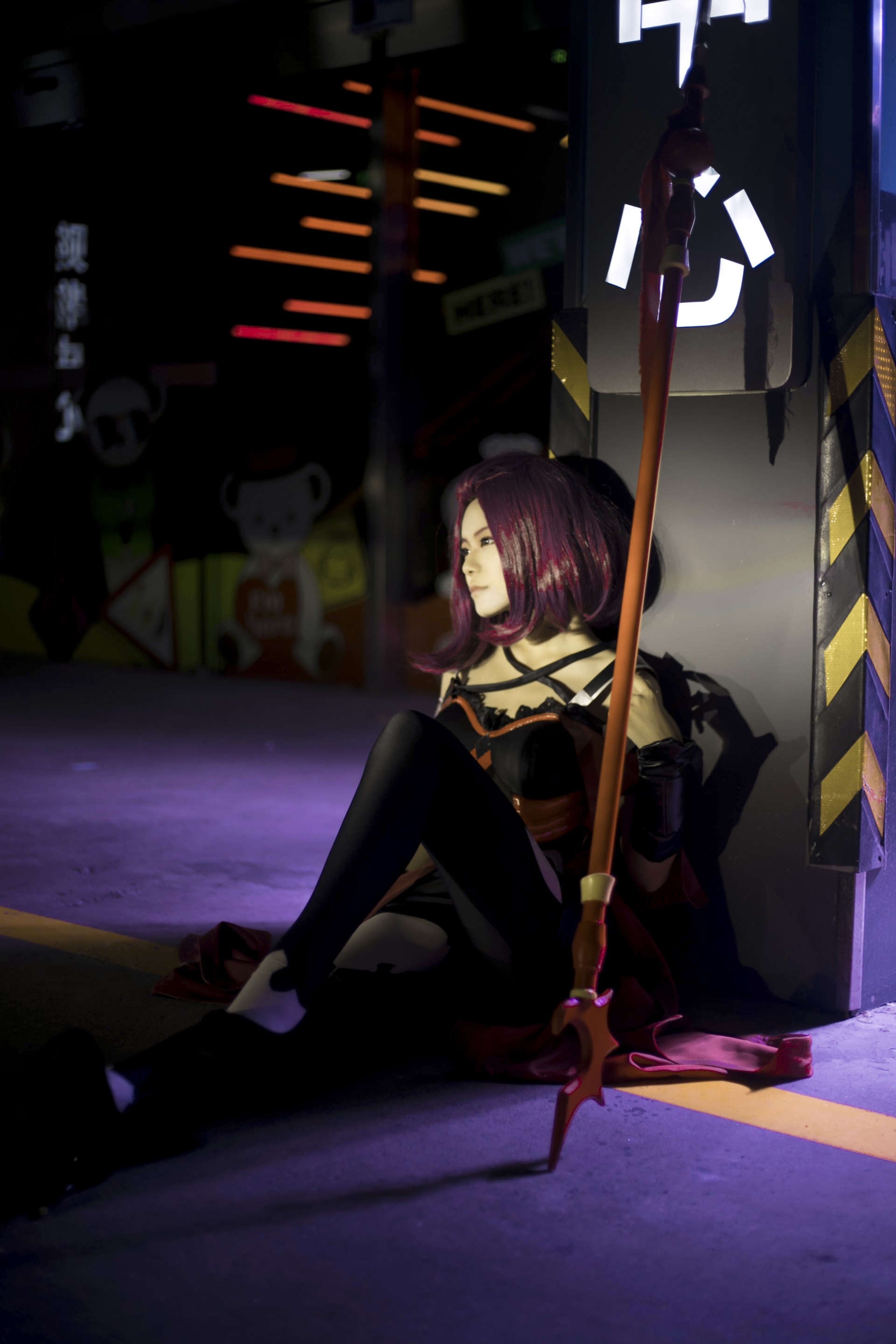 《全职高手》寒烟柔cos赏 超帅气战法小姐姐来袭