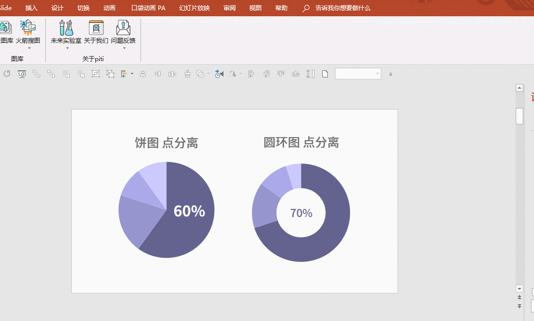 那些逼格满满的PPT饼图，竟然是这样做的 - 哔哩哔哩