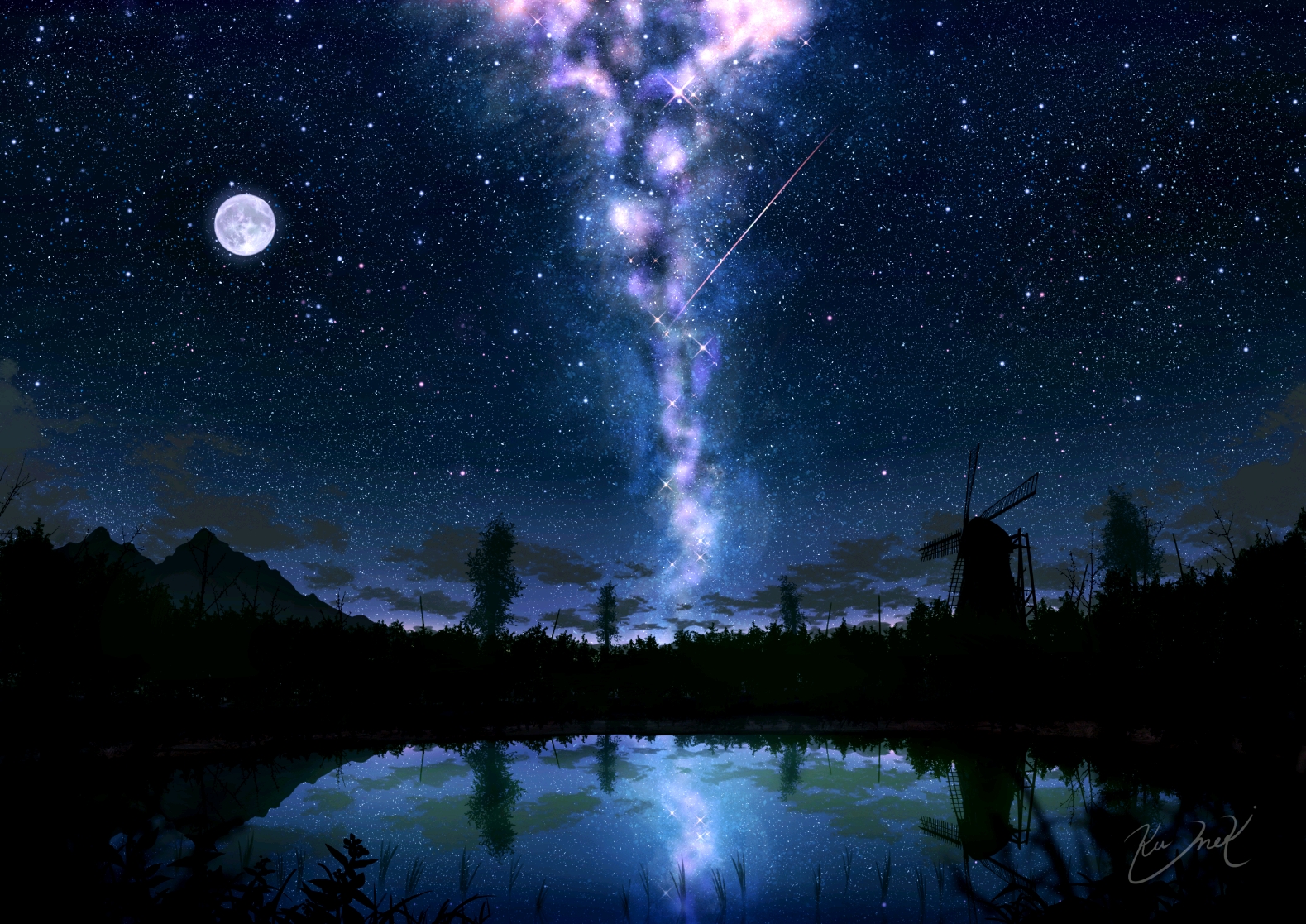 二次元的天空美吗中