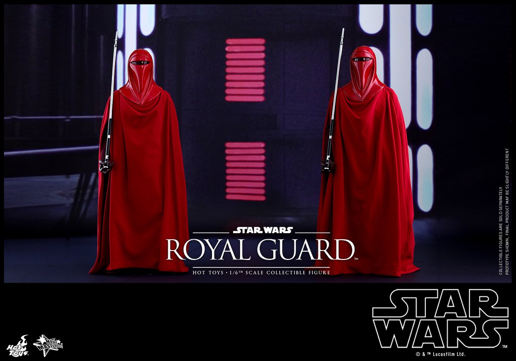 hot toys《星球大战6:绝地归来》1/6 帝国皇家禁卫军 开售公布
