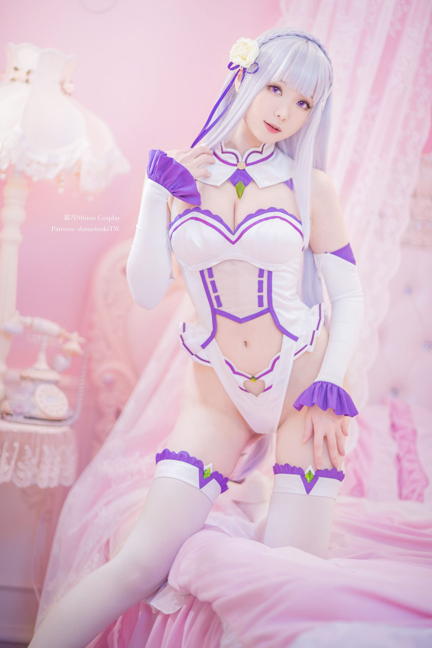 霜月shimo艾米莉亚cosplay5